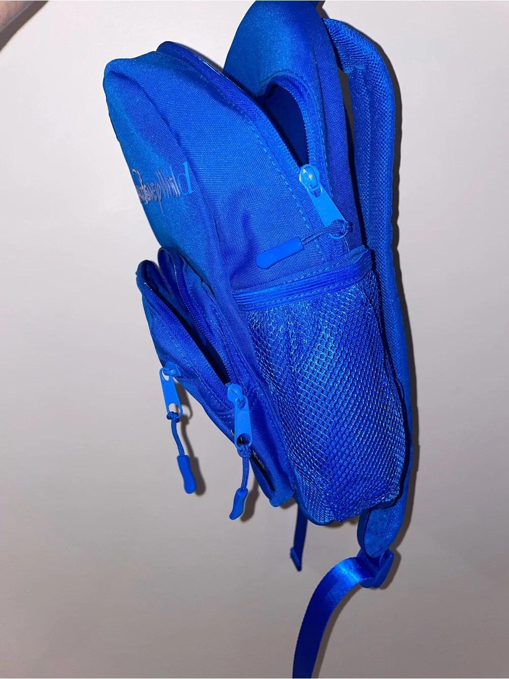 Disney color Walt Disney world last day blues mini Blue Backpack